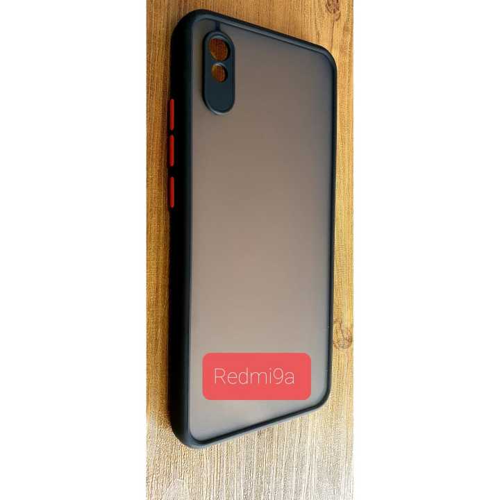 For Xiaomi Redmi 9A Bumper Frosted Shockproof Protection Casing