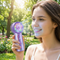 Portable Lightweight Mini Handheld Fan Mini Size Powerful Turbo Airflow Rechargeable Fan Rechargeable Compact Design Powerful Turbo Fan Travel. 