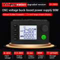 Wenefang DC DC Buck Boost Converter 40W/90W Adjustable Regulated Laboratory Portable Power Supply CC CV 4.5A/5A 0.5-36V 5V 6V 12V 24V Power Module. 