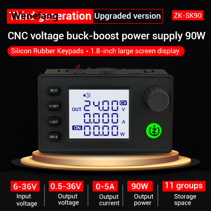 Wenefang%20DC%20DC%20Buck%20Boost%20Converter%2040W/90W%20Adjustable%20Regulated%20Laboratory%20Portable%20Power%20Supply%20CC%20CV%204.5A/5A%200.5-36V%205V%206V%2012V%2024V%20Power%20Module%20-%20Image%206