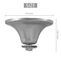 NAMUNY 2PCS Dutch Oven Knob, Stainless Steel Pot Lid Replacement Knob for / for Aldi/ for Lodge, Knob Pot Lid Handle. 