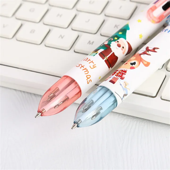 Pen%20Christmas%20Gift%20Pen%20Student%20Plastic%20Pen%20School%20Office%20Supplies%200.5mm%20Cute%20Cartoon%206/10%20Colors%20Ballpoint%20-%20Image%203