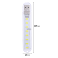 Laptop Application, Light Power Moving Flashlight Portable Warm/Night Mini Piece 2/1/4USB White LED Lightweight For Computer. 
