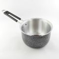 Aluminium Cooking Pot– 18 cm– Approx. 2 litres (Cook on Gas or Induction Stove). 