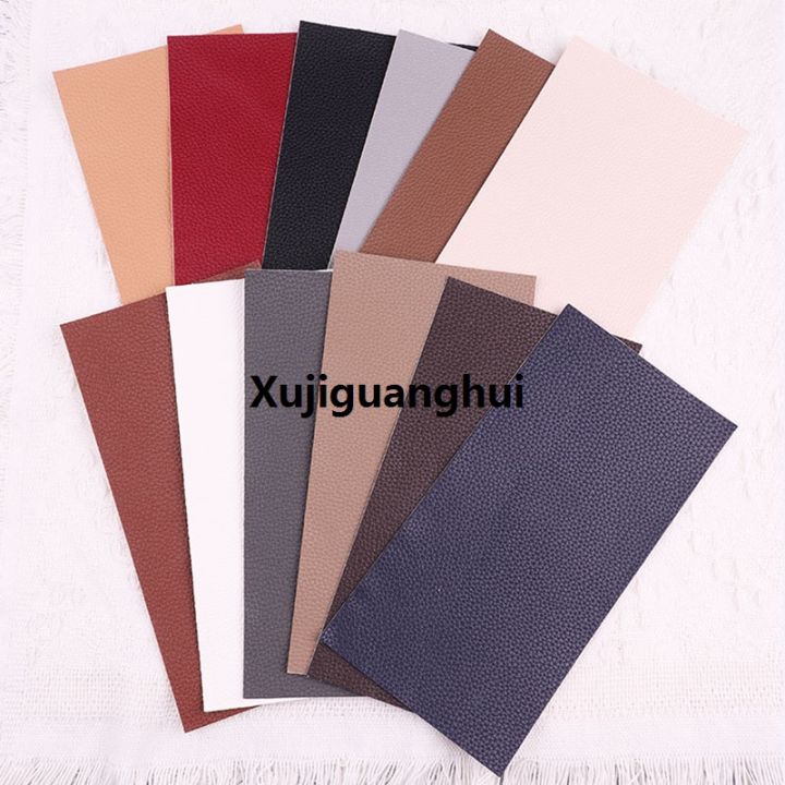 Xujiguanghui%2020X10cm%2012%20Color%20Self%20Adhesive%20Leather%20Patch%20On%20Sofa%20Clothes%20RLuxury%20epaire%20Leather%20PU%20Fabric%20Large%20Stickers%20Patches%20Lychee%20Pattern%20-%20Image%204