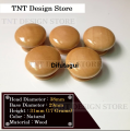 Difutagui 1 Pc Wood Kitchen Wardrobe Cabinet Cupboard Knobs Bargain price Handles Drawer Pull Handle (38mm 33mm diameter). 