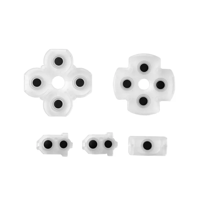 10Sets/5/1%20Set%20Silicone%20Conductive%20Rubber%20Pads%20for%20PS4%20Controller,%20Buttons%20Repair%20Replacement%20Part%20for%20PS%204%20-%20Image%203