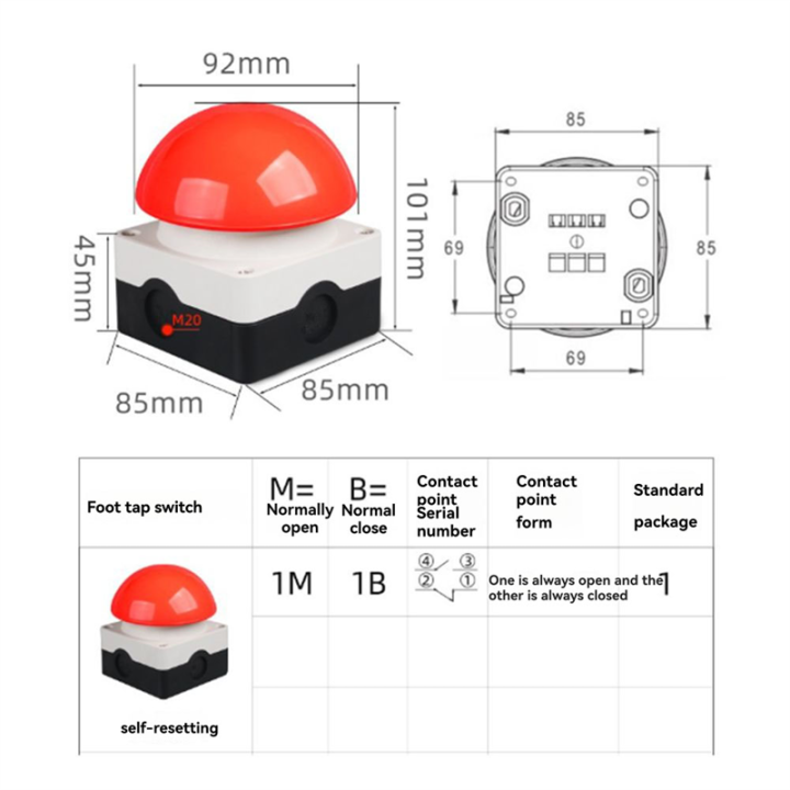 Emergency%20Stop%20Foot%20Switch%201NO+1NC%20Mushroom%20Button%20Switch%20Waterproof%20Self-Reset%20Switch%20A%20-%20Image%202