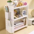 Kawaii Modular Desk Organizer Shelf with Pegboard. 