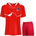 Nepal Football Jersey Red Color Set For Men -Red Color. 