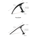 JAERBEE Road Cycling Mudguard Front Rear Bike Mudguard Support Adjustable Anti-Slip Bicycle Mud. 