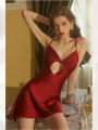 Pebbles Nepal Cutout Seduction Pajamas Slip Skirts One Piece Nighty. 