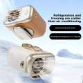 Portable Personal Wearable 360 Degree Rotating Stand Waist Clip Cooling Neck Fan for Fishing Camping Hiking. 