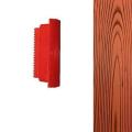 1pcs Rubber Wall Texture Tool (Wood Grain Pattern DIY Painting Tool). 