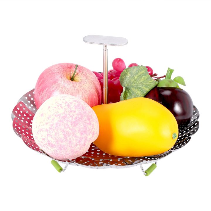 Stainless Steamer Basket,for Cooking,Fit Various Size Pot(5.1-9Inch)