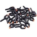 20Pcs Adjustable Nylon Mini Spring Clamps 2 Inch Muslin Clamps For Photo Studio Backdrops Woodworking Diy Projects (2Inch). 