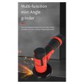 (GGBR) Cordless Angle Grinder, 19500 Rpm 12V Mini Angle Grinder, for Plastic/Pipe/Drywall Cutting & Grinding. 