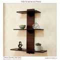 Best Quality Formica Laminated 3 Layer Wooden Wall Rack Shelf - Classic 3 Tier Rack for Home Decor and Wall Decor - by Samaya Panchi. 