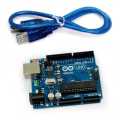 Arduino Uno With Usb Cable. 