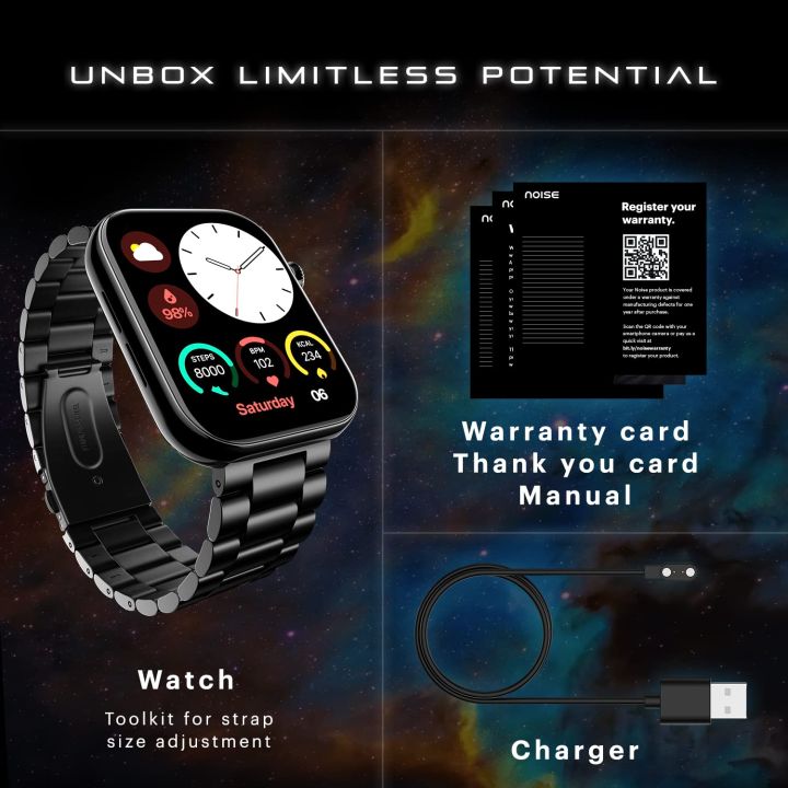 Noise%20ColorFit%20Ultra%203%20Bluetooth%20Calling%20Smart%20Watch%20with%20Biggest%201.96"%20AMOLED%20Display,%20Premium%20Metallic%20Build,%20Functional%20Crown,%20Gesture%20Control%20with%20Metallic%20Strap%20(Glossy%20Silver:%20Elite%20Edition)%20-%20Image%202