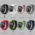Uonevic Children's waterproof Monte Baby ED Clock Electronic Watch L Case Children's Luxury Digital Watch Football Diagram [Daily Necessities Store] New Sports Kids. 