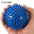 DISICHEN New style 1Pcs 9cm Durable PVC Spiky Massage Ball Trigger Point Sport Fitness Hand Foot Pain Relief Plantar Fasciitis Reliever Hedgehog. 