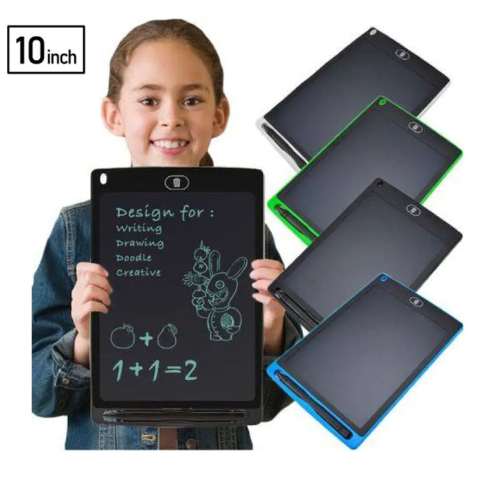 10 inch Lcd Writing Tab Drawing Board Blackboard Handwriting Pads Color May Vary