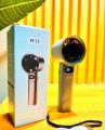 M11 Portable Handheld Turbo Fan | LED Display Rechargeable Mini Fan | High-Speed Cooling Fan for Travel & Home. 
