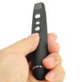 PP-1000 Wireless USB Word PowerPoint Presenter PPT Teach Red Laser Pointer Pen PC Remote Black. 