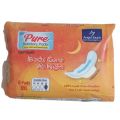 Pure Body Care All Night Sanitary Pads, 320mm, 6 Pads. 