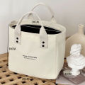 Women's Canvas Handbag Solid Color Women's Casual Large Capacity Travel Bag Creek. 