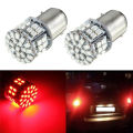 (COKP) Red 1157 Bay15D 50Smd 1206 6000K 5W 12V Led Light Car Tail Stop Brake Lamp Bulb. 