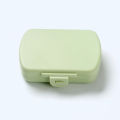 Trendiq Pill Case High Capacity 6 Grids Rectangular Tablets Splitter Case. 