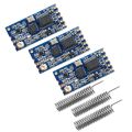 HC-12 Module, HC-12 SI4463 Stable Wireless Serial Port Module 1000M with Spring Shaped Antenna 433MHz Built-in Program. 