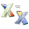 Samsung A14 A15 A24 A25 A34 A54 A05s / M14 4G Cover (All Different Size) Shockproof Clear Transparent Soft Cover Case. 