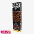 Darshan Black Stone Incense Sticks (Agarbati) Set of 3. 