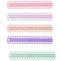 10pcs Durable 11.8*2.36Inch Embroidery Floss Organizer Plastic Multicolor Cross Stitch Thread Holder Storage Tool Thread winding and organize. 