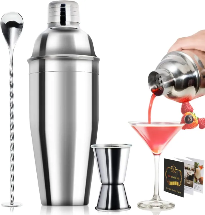 3%20Piece%20Set%20Of%20Cocktail%20Shaker%20/%20Jigger%20Glass%20&%20Big%20Mixer%20Spoon%20-%20Image%202