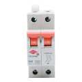 White HPL Techno 32A DP MCB. 