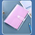 Portable Fun Way Money Savings Challenges Transparent Cash Card Savings Challenges Book Money Album Tear Resistant 120 Pockets Binder Bills Collection. 