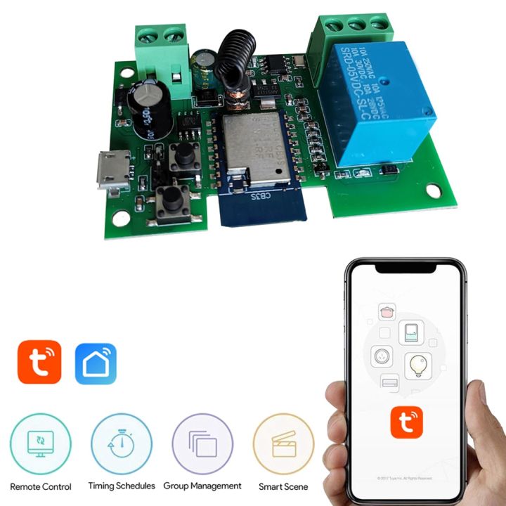 12V%20Wifi%20Relay%20Tuya%20Smart%20Life%20App%20Switch%20Module%20-%20Image%203