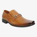 Black Horse Brown Color Slip On Loafers For Men 3502. 