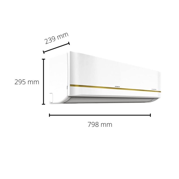 Hitachi Kiyora 1.0 Ton Inverter Split Air Conditioner RSPG512HEXA