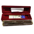 Qi Mei 28-Hole Wide Diapason Mouth Harmonica. 