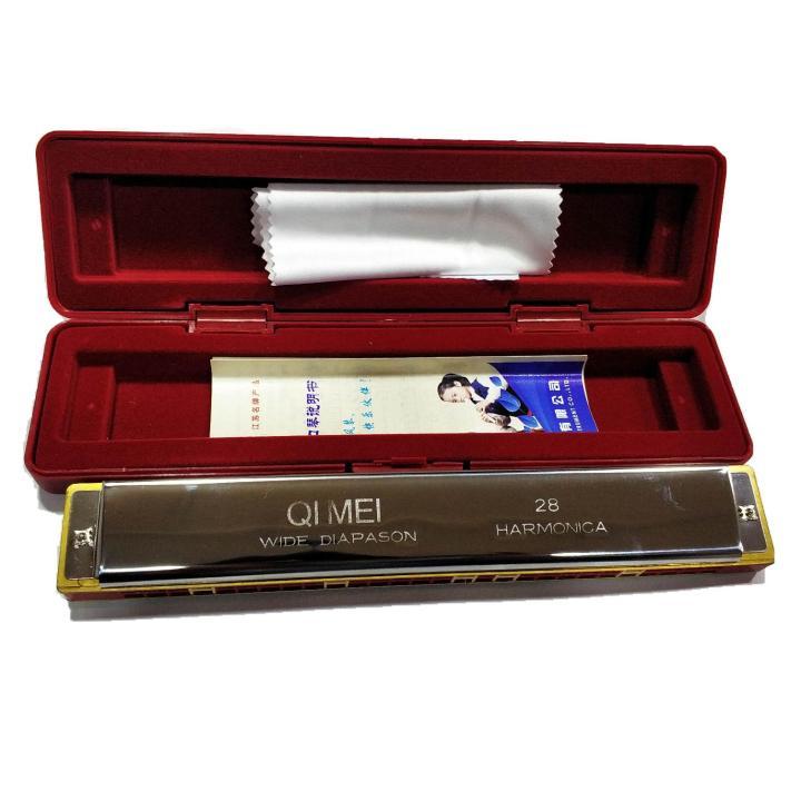 Qi%20Mei%2028-Hole%20Wide%20Diapason%20Mouth%20Harmonica%20-%20Image%202