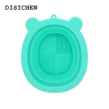 DISICHEN 2025 New 1PC Soft Makeup Brush Cleaning Tools Silicone Folding Wash Bowl Make Up Washing Brushes Gel Cleaner Bowl Scrubbe Beauty Supplies. 