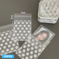 50PCS Transparent Color Star Love Self-adhesive Opp Bag Odd Biscuit Self-sealing Retail Bag Jewelry Gift Packaging Plastic Bags TAOPA. 