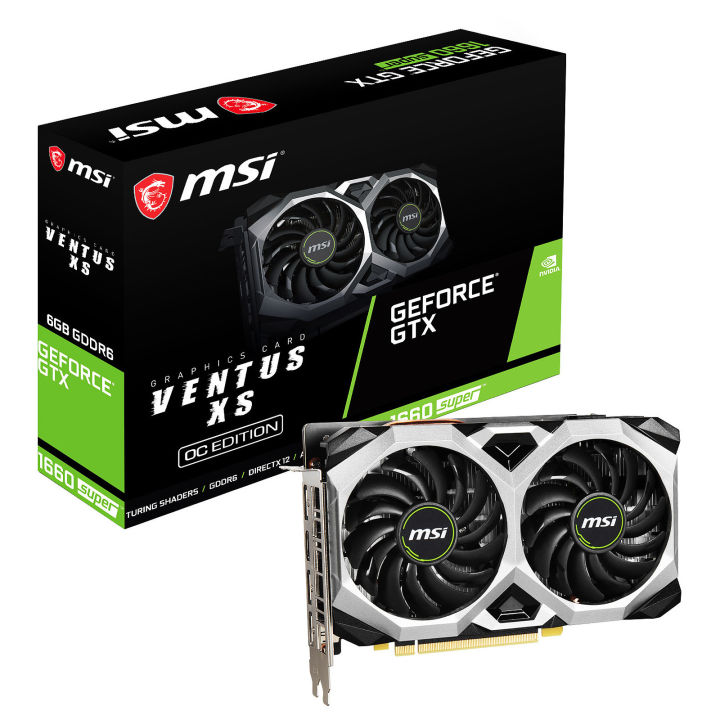 MSI GTX 1660 Super 6GB GDRR6 Dual Fan OC Ventus