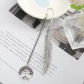 Feather Stainless Steel Silver Bookmark. 
