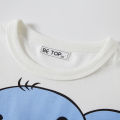 Summer children's clothing shirts, children's half-sleeved cartoon elephant pattern, boys' short-sleeved T baby cotton clothes, one piece of hair. 